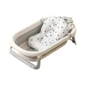 Foldable Star Suspension Bathtub Pad with Temperature Display - Baby Comfort Bath Support